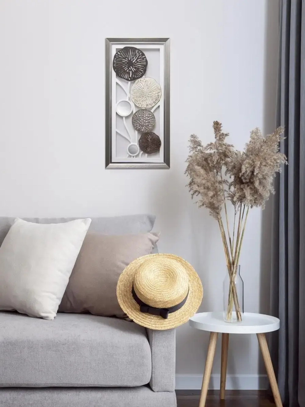 Декор для дома на стену 27*57 см