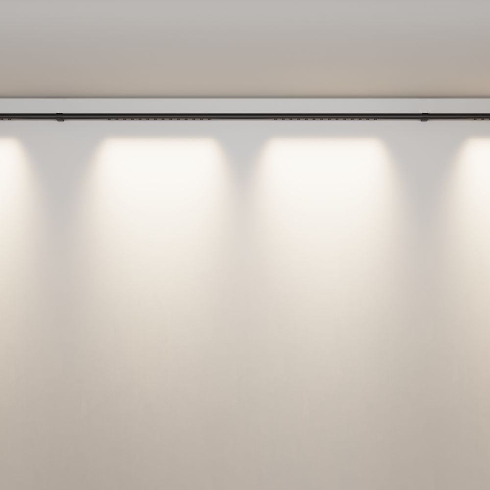 Трековый штанговый светодиодный светильник Maytoni Axity   C101CL-L1000-24W3-6K-B