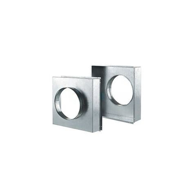 Адаптер переход Shuft с 400х400 на D-400 мм