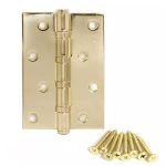 Петля УНИВЕРСАЛЬНАЯ AVERS 100*70*2.5-B4-G(золото) АВЕРС