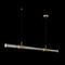 Подвесной светодиодный светильник Crystal Lux Lineup SP24W Led Brass