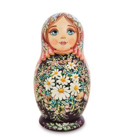 Народные промыслы МР-16/30-A Матрешка 5м «Мария с цветами» бол.