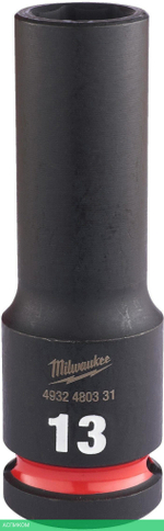 Головка ударная Milwaukee Shockwave 1/2" 13мм (4932480331)