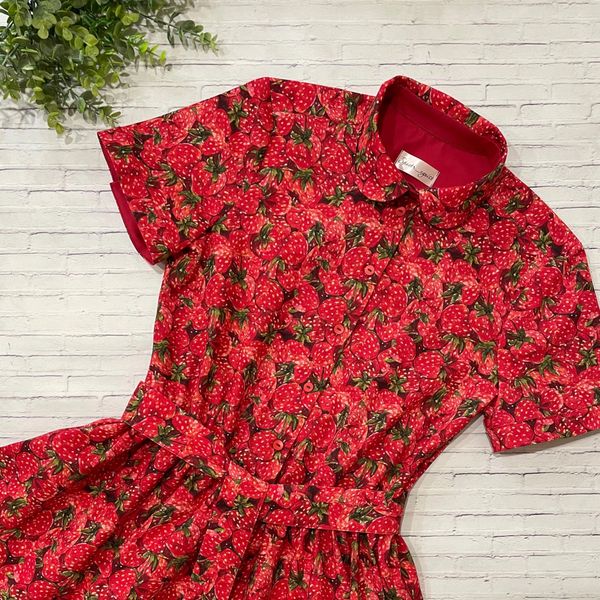 КЛУБНИКА, 100% хлопок Handmade Fabrics 6