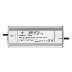 Блок питания ARPV-UH24480-PFC (24V, 20A, 480W) (Arlight, IP67 Металл, 7 лет) 028087