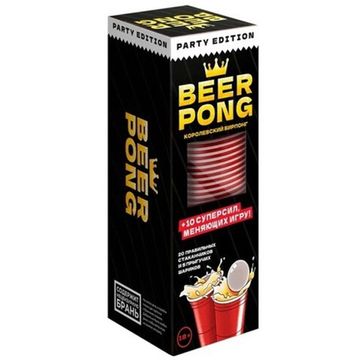 Настольная игра Beer Pong. Королевский бирпонг