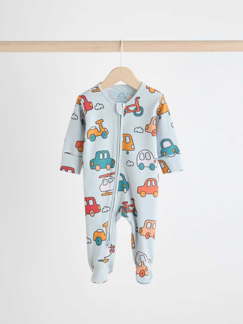 Комбинезон / Cлип для малышей Next N26-376, 3 шт., Бежевый, Оранжевый, Голубой