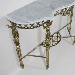 Bello De Bronze Консоль Дон Луиш, золото