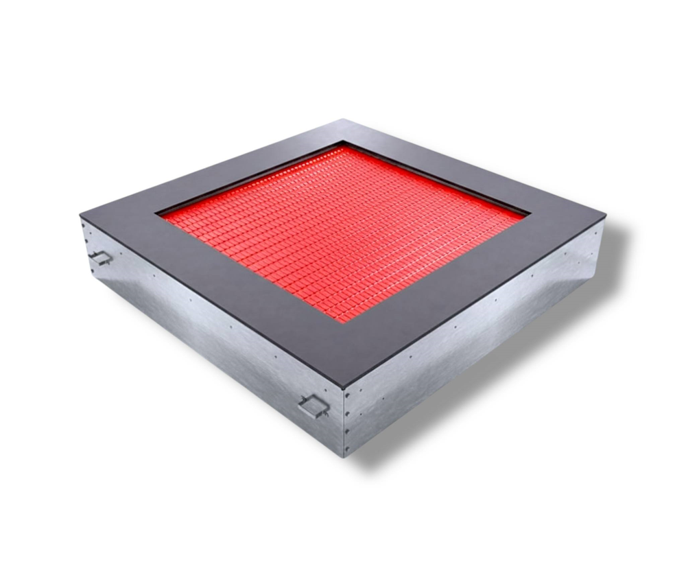 Встраиваемый детский батут для площадок - квадрат - 210