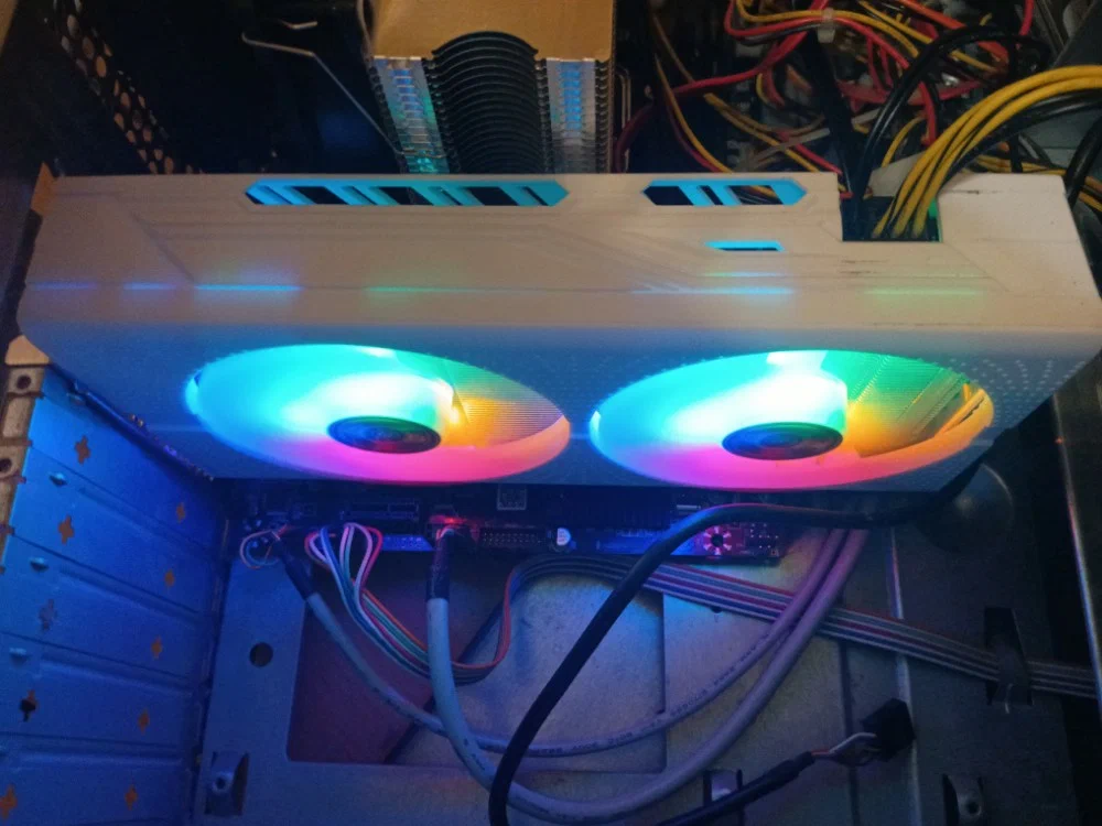 Видеокарта Radeon RX 580 DICASVER RGB 8 ГБ (AMD RADEON RX580 8GB), LHR