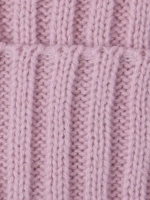 Шапка для девочки осенняя вязаная и снуд