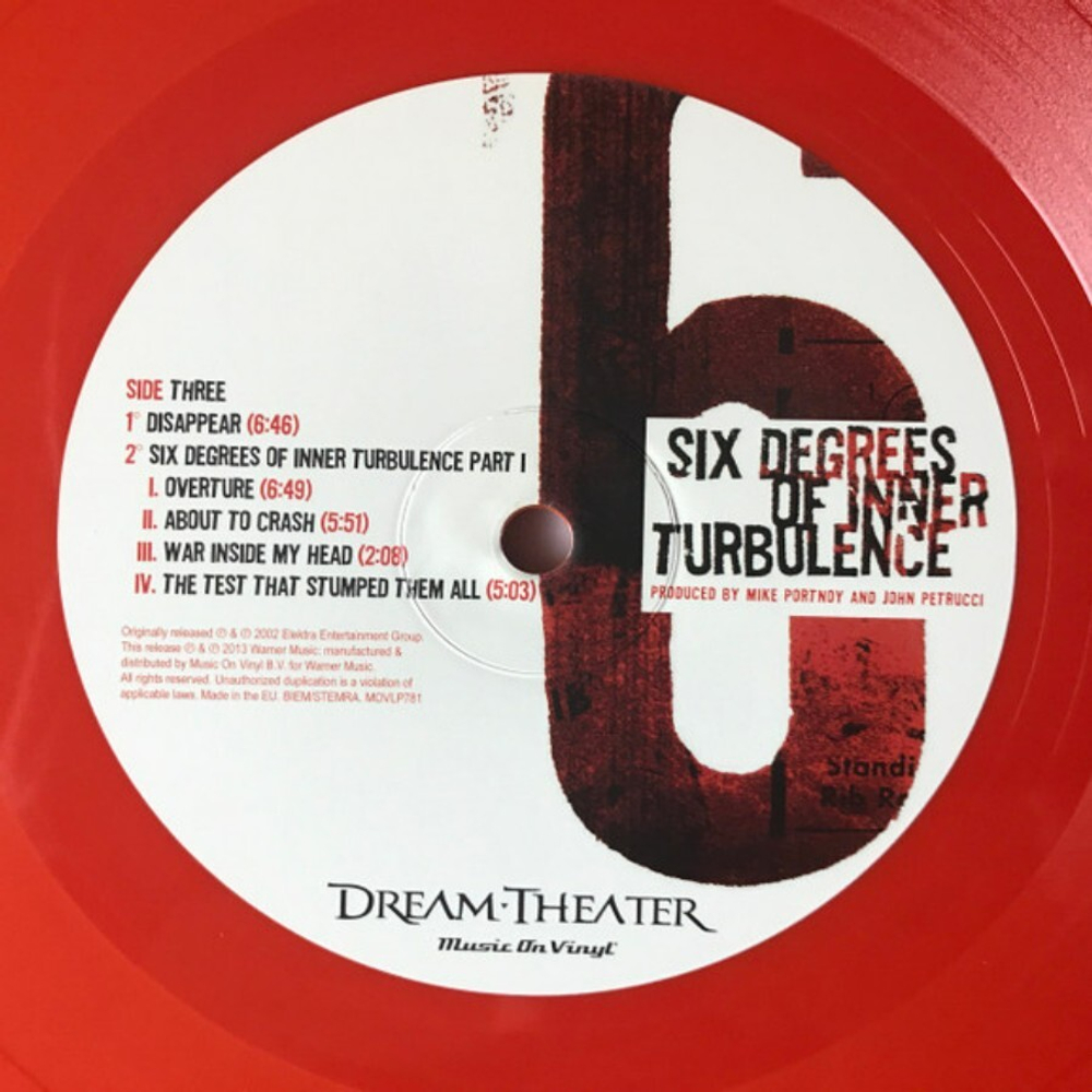 Dream Theater / Six Degrees Of Inner Turbulence (Coloured Vinyl)(2LP)