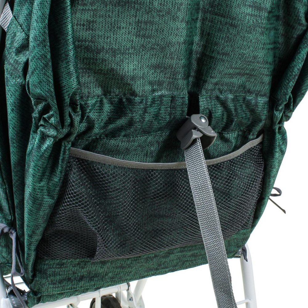 Коляска комбинированная "Наши детки 3-1К" (НДТ3-1К/ВЗ вязанный зеленый)