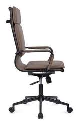 Кресло Hugo RCH 6003-1SEB Коричневый/Металл Черный