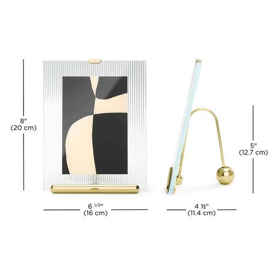 Фоторамка flute, 16х20 см, латунь