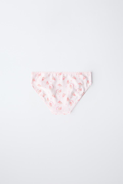 ZARA НАБОР ИЗ ТРЕХ ТРУСОВ MY MELODY AND CINNAMOROLL © SANRIO, РОЗОВЫЙ