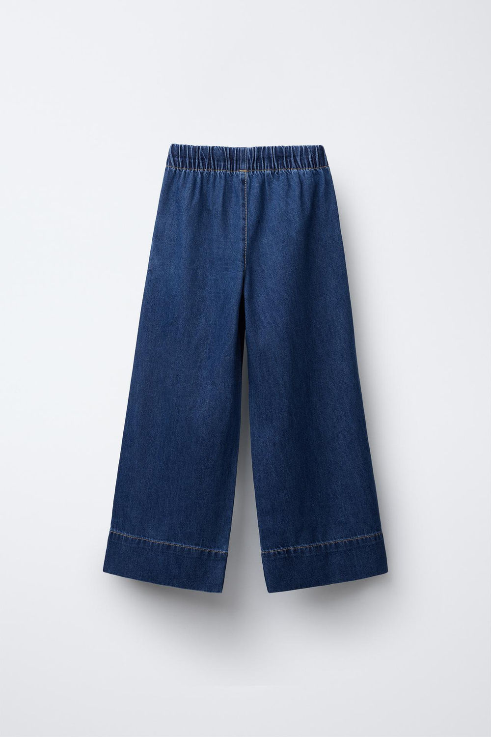 ZARA ДЖИНСЫ С ШИРОКИМИ ШТАНИНАМИ, СИНИЙ