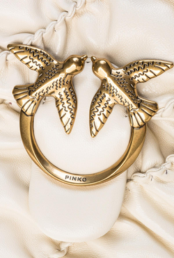 CLASSIC LOVE BAG PUFF RUFFLE – white