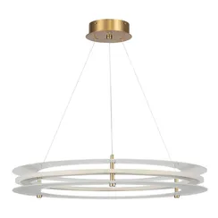 SL6245.203.01 Светильник подвесной ST-Luce золотистый/Прозрачный LED 1*40W 4000K FAGY
