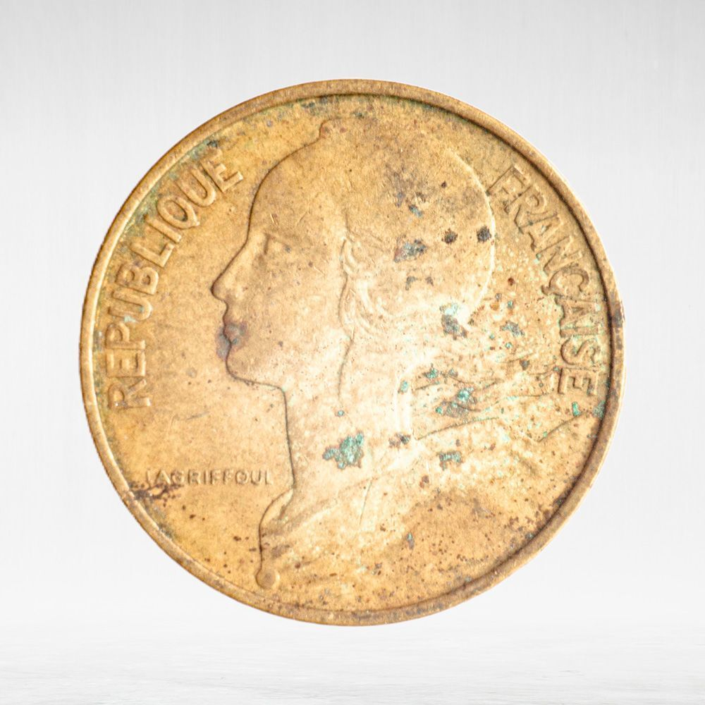 France, 10 Centimes 1972, VF