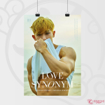 Постер А4 - WONHO - LOVE SYNONYM #1. Right for me