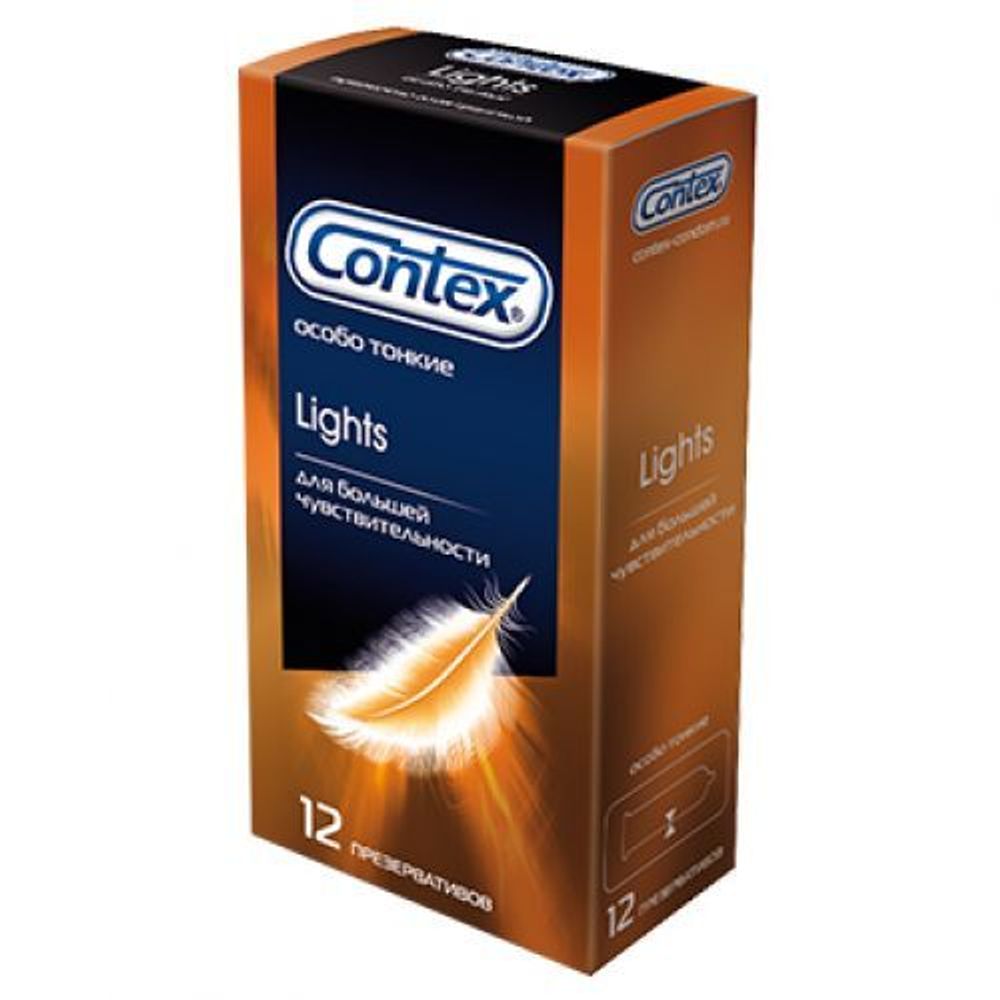 Презерватив Contex Lights особо тонкие №12