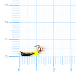 Мормышка Владимирская 614 "Гвоздик Тандем" с коронкой, 2мм, 0.6гр (10шт/уп)
