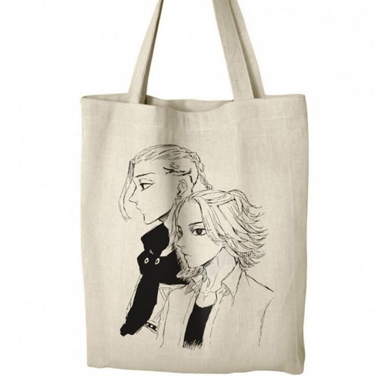 Сумка-шоппер Токийские Мстители Манджиро Сано, Кен Рюгуджи