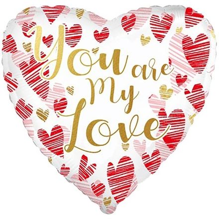 Сердце "Маленькие сердечки You are my love"