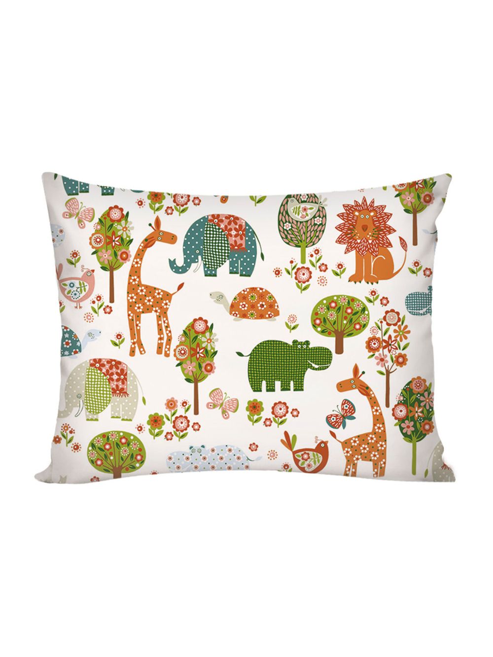 Постельное белье перкаль Сказка "Зоосад" 1,5-сп Наволочка 50х70 см 1 шт Простынь 150x215 см Пододеяльник 145x215 см