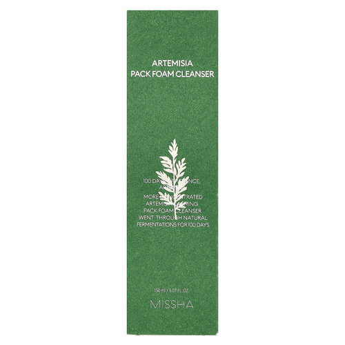 Missha, Artemisia Pack, очищающая пенка, 150 мл (5,07 жидк. унции)