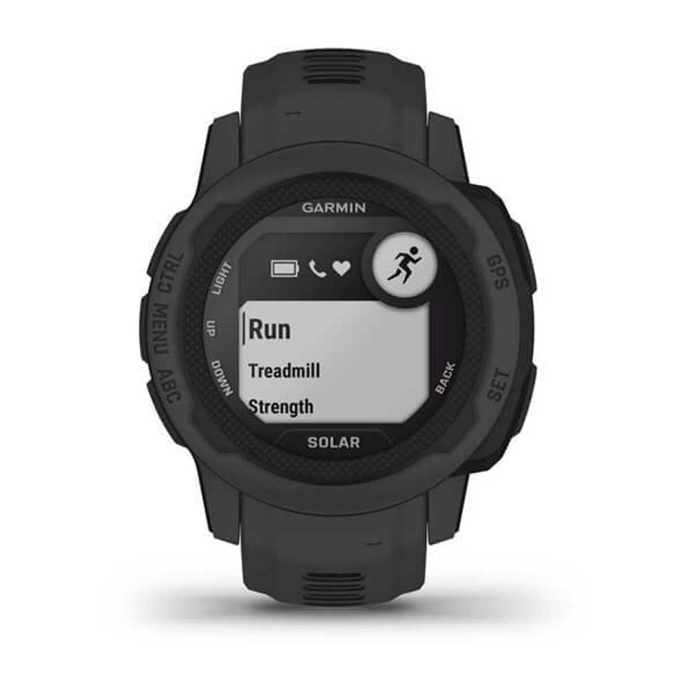 Смарт часы Garmin Instinct 2S Solar черный
