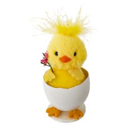 GAEM Фигурка декоративная "Цыпленок" (блок 12шт), L5 W5 H10 см, 2в.