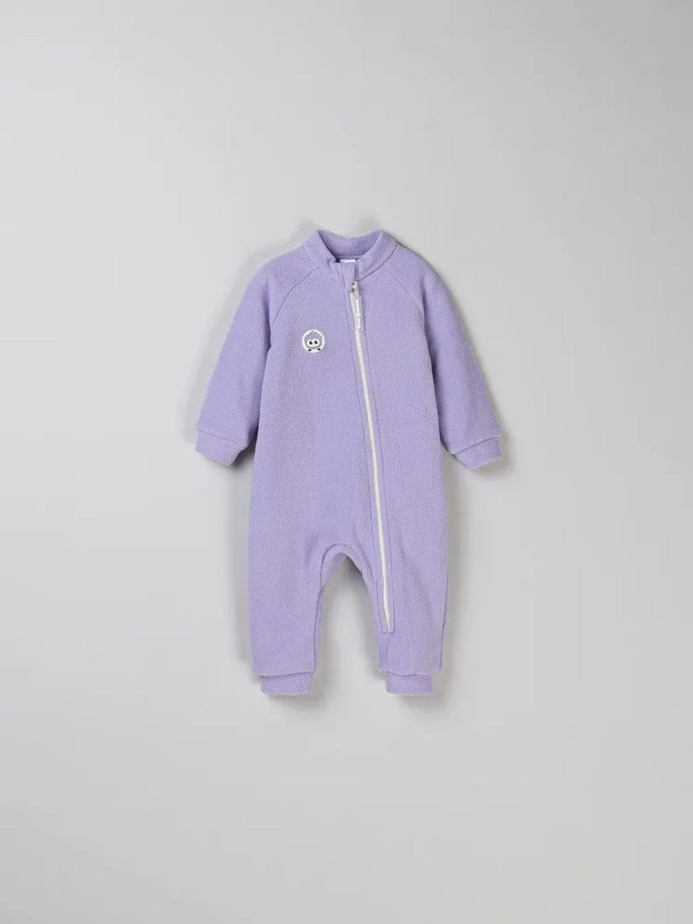 Комбинезон флисовый "Лиловый" 0+