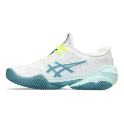 Женские теннисные кроссовки ASICS Court FF 3 Women - White, Petrol