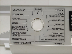 LS60840L кт54 Лицевая панель для стиральной машины AEG 132538230 б/у