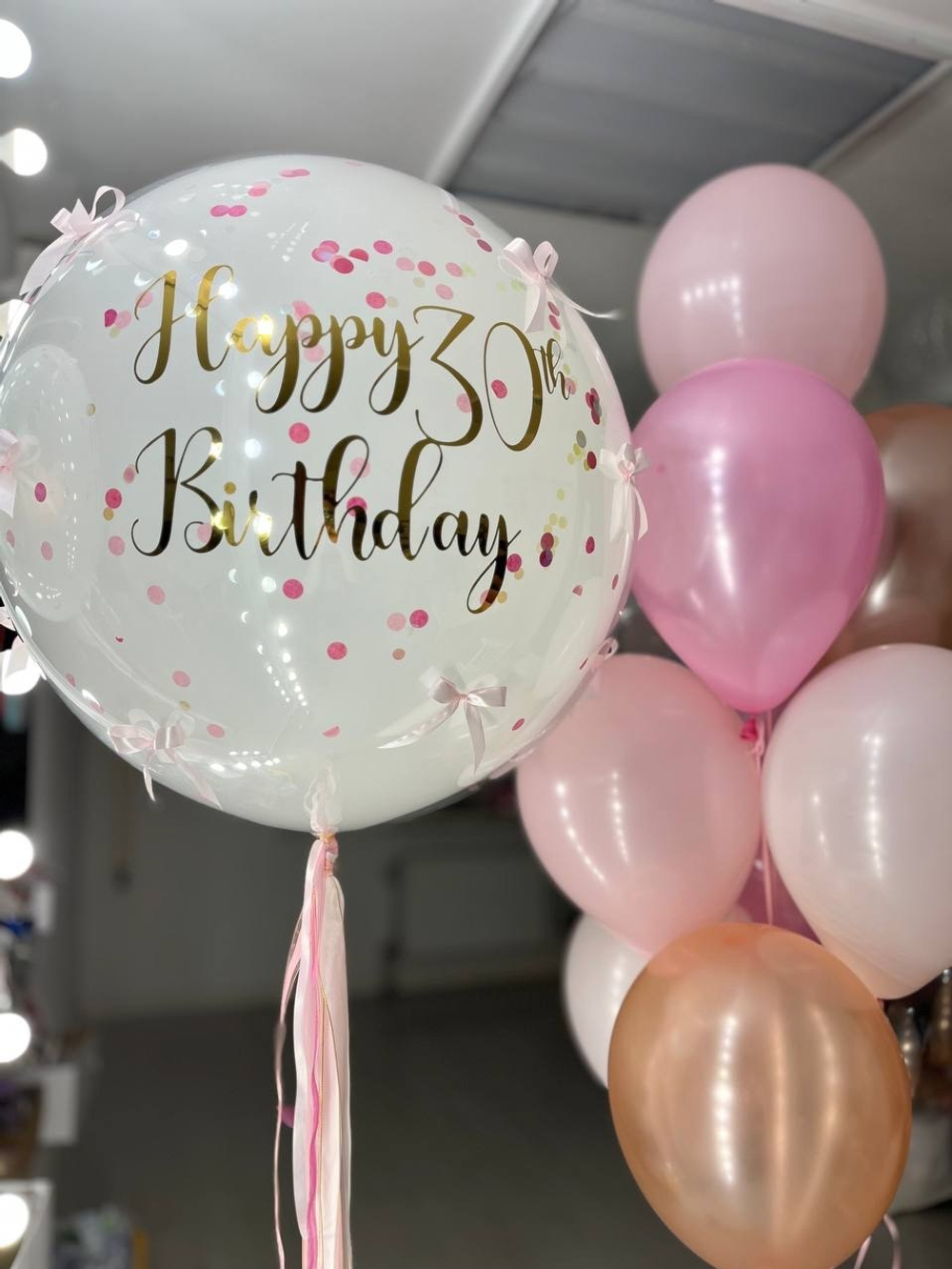 Набор воздушных шаров девушке на 30 лет №2077