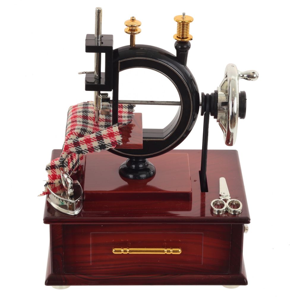 GAEM Изделие декоративное "Швейная машинка" (музык.), L14,5 W12 H19,5 см