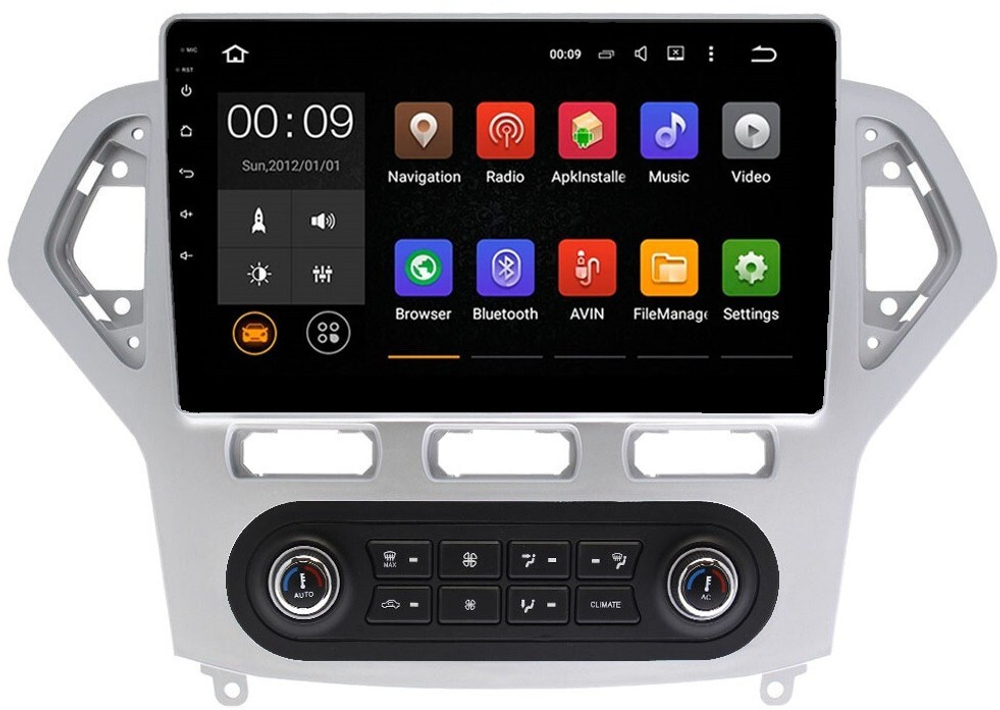 Магнитола для Ford Mondeo 4 2007-2010 - Roximo RX-1708 Android 13, ТОП процессор, 8/128, SIM-слот