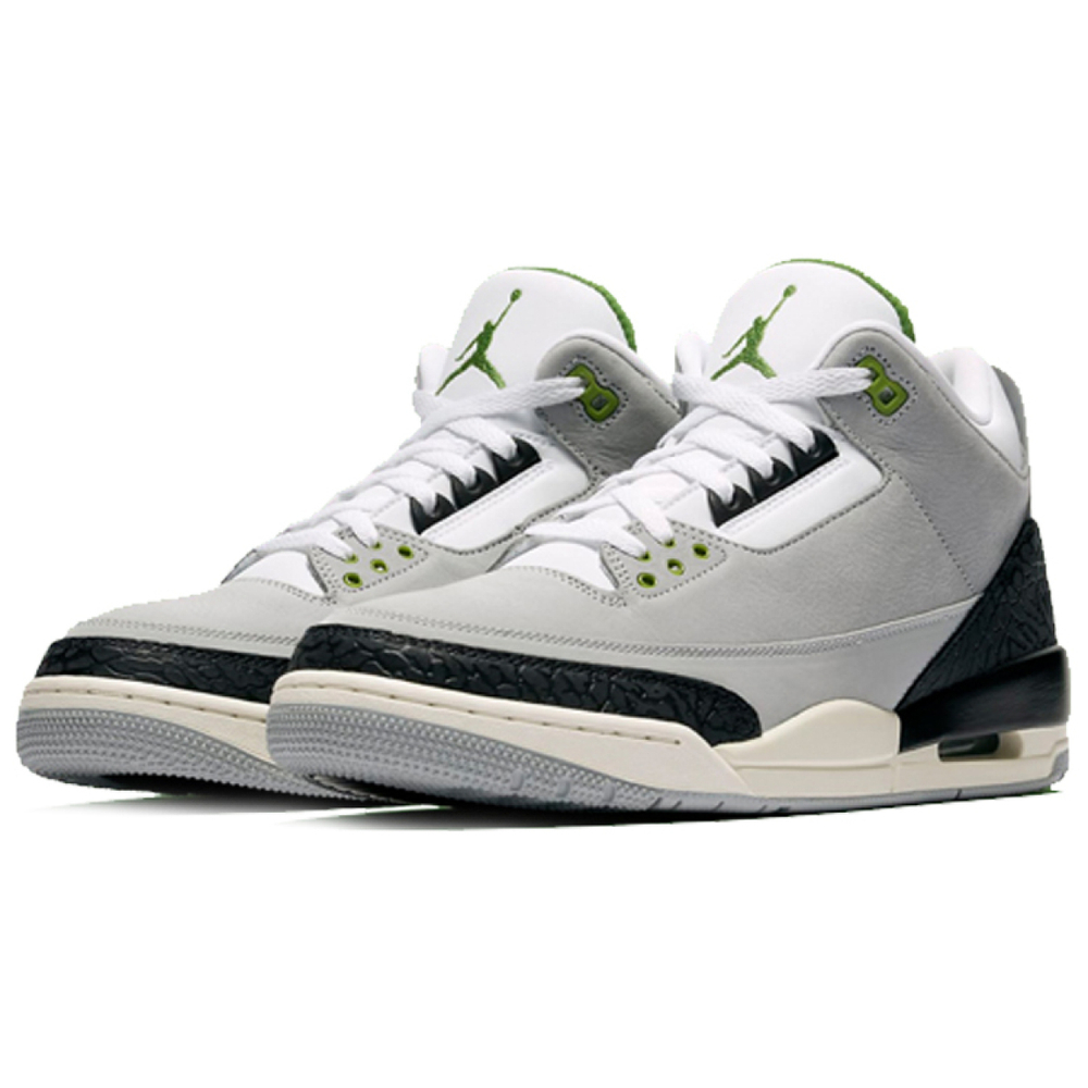 Кроссовки Air Jordan 3 Retro Chlorophyll