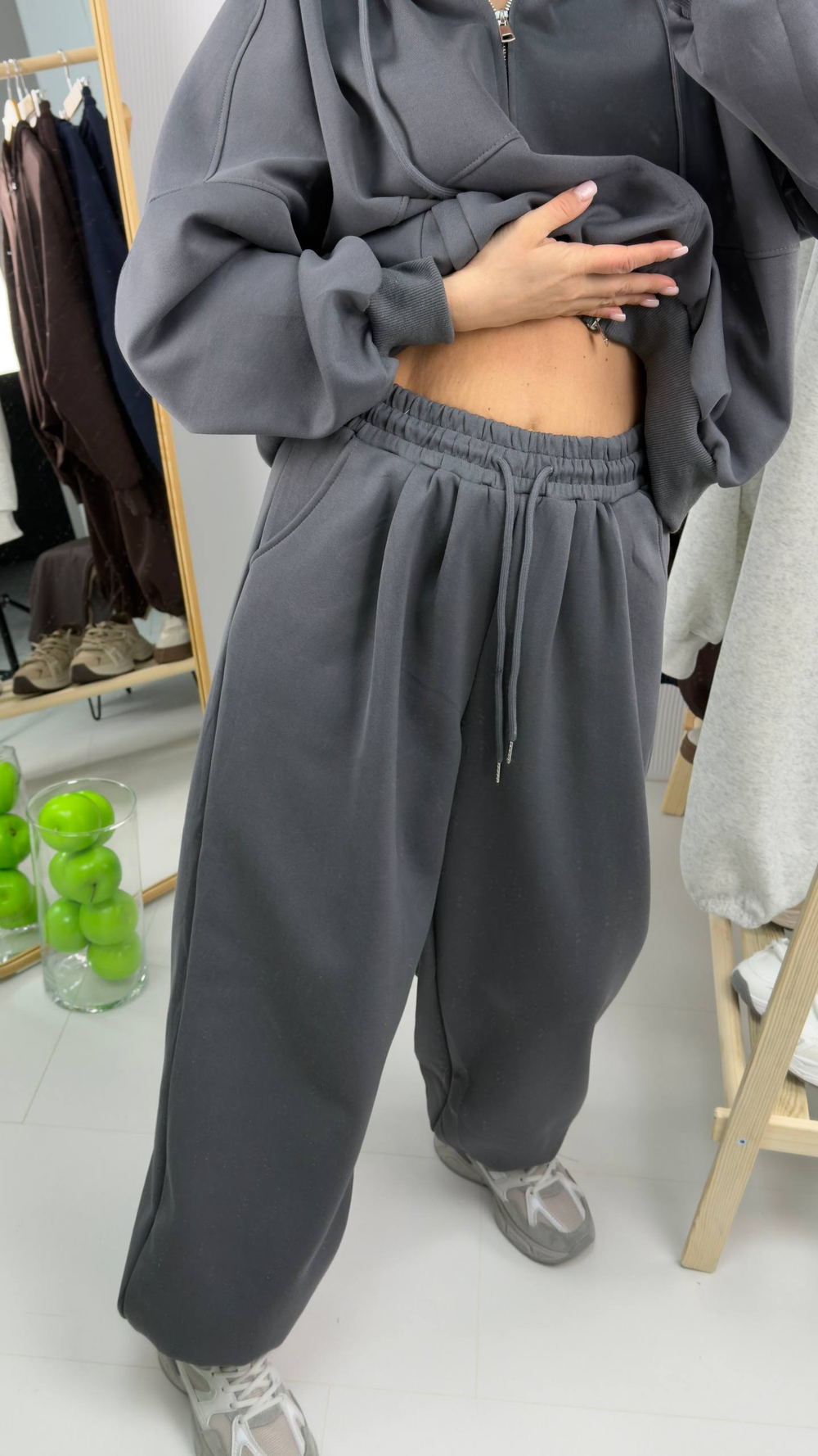 Костюм женский арт. 3597 цвет "графит"