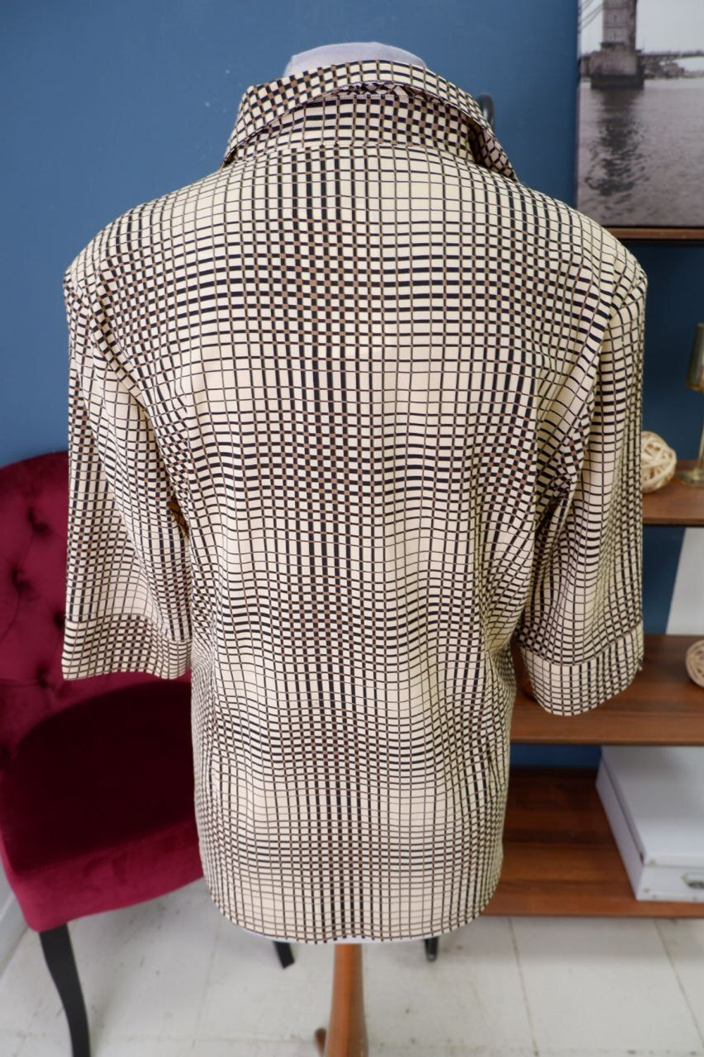 Блузка Yushida красивая 48-50 размер