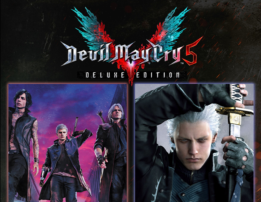 Devil May Cry 5 Deluxe + Vergil (для ПК, цифровой код доступа)