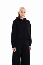 Худи Weme Укороченный черный