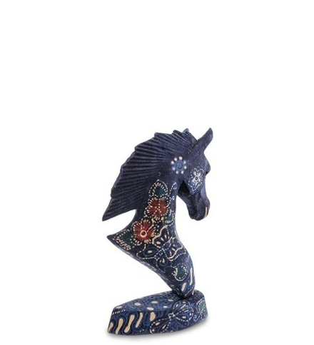 10-015-01 Фигурка «Лошадь» (батик, о.Ява) мал 15 см