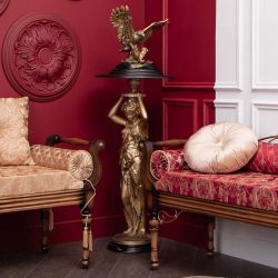 Подставка декоративная Гречанка №450 Бронза Орех