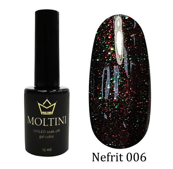 Гель-лак Moltini Nefrit 006, 12 ml