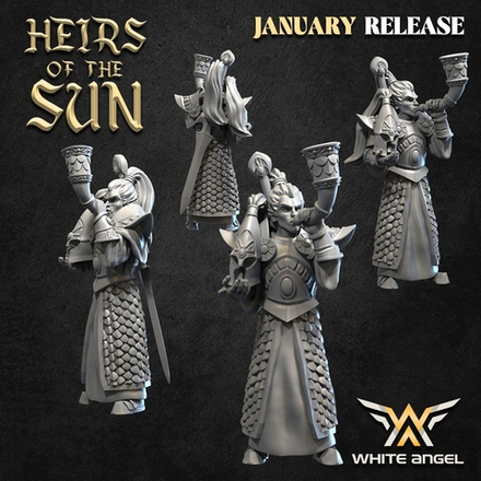 HIGH WARRIOR OF THE SUN - HEIRS OF THE SUN (JANUARY 2024 RELEASE) (ELF FROM ELVES OF THE SUN)