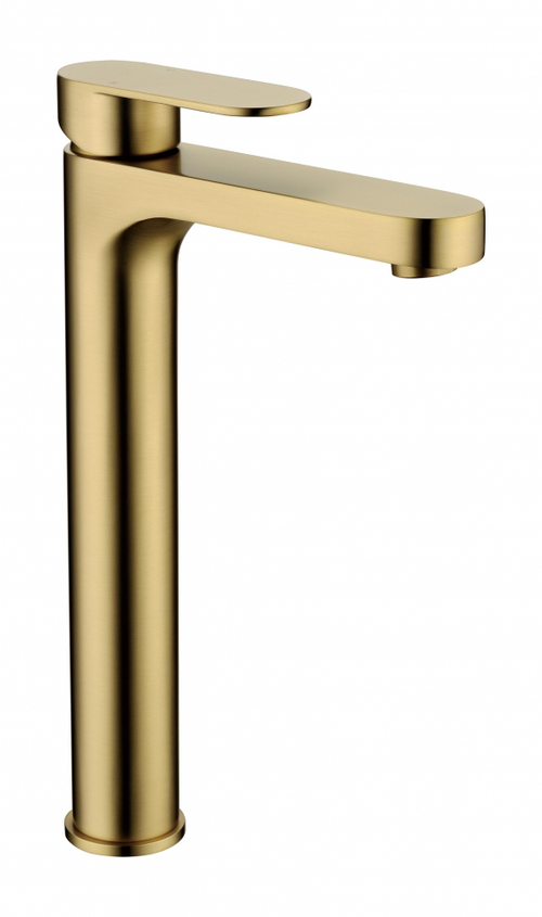 Смеситель для раковины Высокий Grocenberg GB3011 Матовое золото
