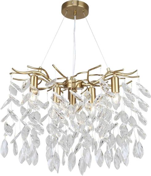 Люстра подвесная хрустальная 2180/05/06P Stilfort, серия RAMO